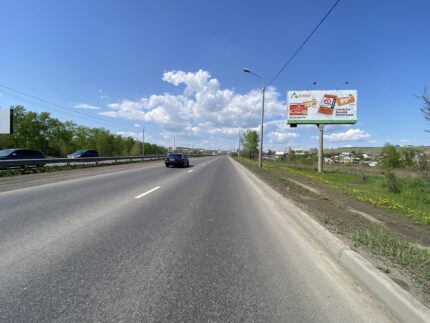 Енисейский тракт, 4 км до поста ДПС, выезд