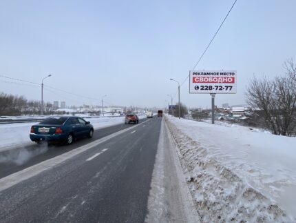 Енисейский тракт, 4,2 км до поста ДПС, выезд