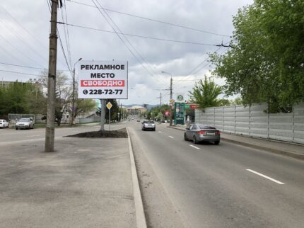 Маерчака, 1, пересечение с ул. Республики (ситиборд, 4,4 х3,4 )