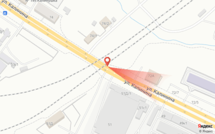 Калинина, 51, въезд