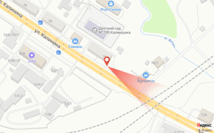 Калинина, 74 выезд