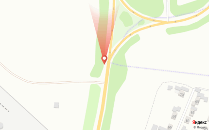 Участок дороги от моста 777, до ул. Одесской 335 метров от поста ДПС