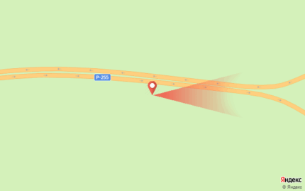 Фед. автодорога М 53,  747 км трассы, 200 метров до кольца Зеледеево