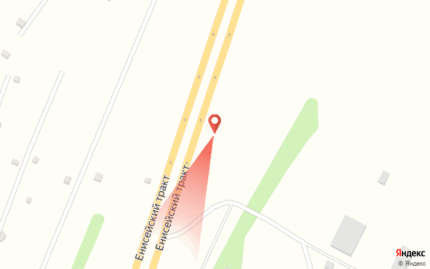 Енисейский тракт, въезд в город, 10,5 км до поста ДПС