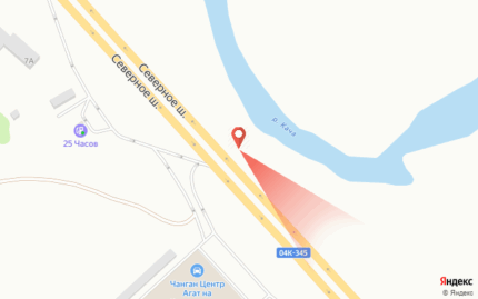 Северное шоссе, 800 метров до развязки с ул. Котельникова