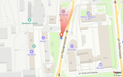 Профсоюзов 60, остановка ЭВРЗ