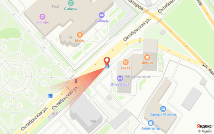 Октябрьская 2а, остановка Рынок