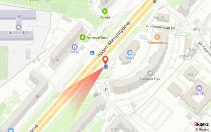 Металлургов 26, остановка Дворец Труда