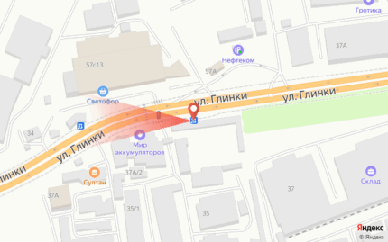 Глинки 35г, остановка База Ленторга