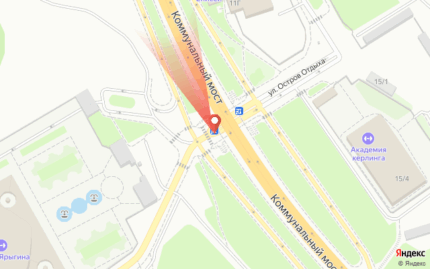 Коммунальный мост, остановка Остров Отдыха