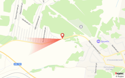 Западный въезд в город