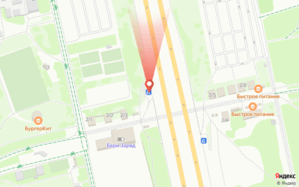 Октябрьский мост, Остров Татышев 1-ая остановка