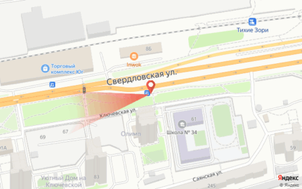 Семафорная 247, остановка Школа