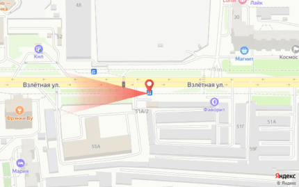 Взлетная 51а, остановка