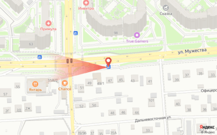 Мужества 47, остановка 7-й микрорайон