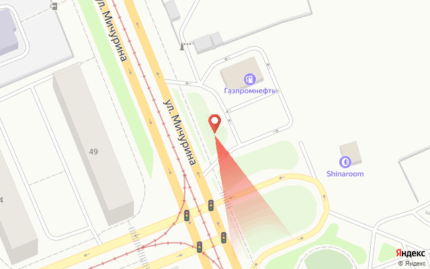 Мичурина 30г (АЗС Газпромнефть)