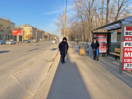 Мичурина 63 напротив, остановка Сибсталь